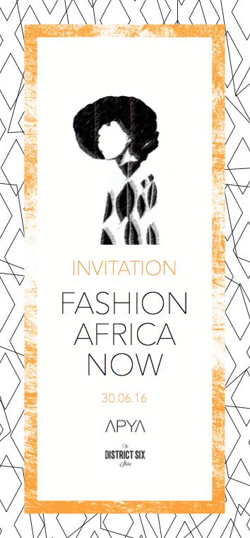 FASHION AFRICA NOW // BERLIN // 30.06.16