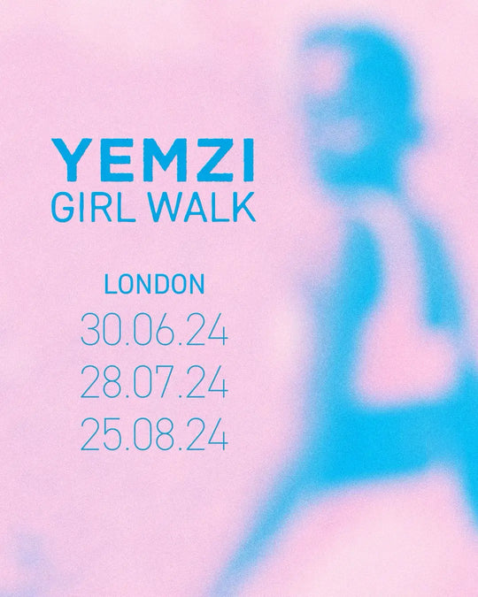 yemzi girl walk poster dates london