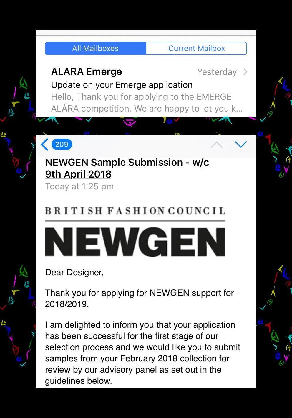 YEMZI IS A NEWGEN SS19 AND ALARA EMERGE FINALIST