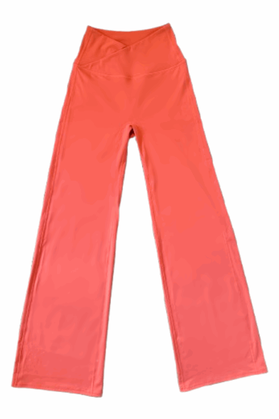 Guava Pink Active Flared Trousers