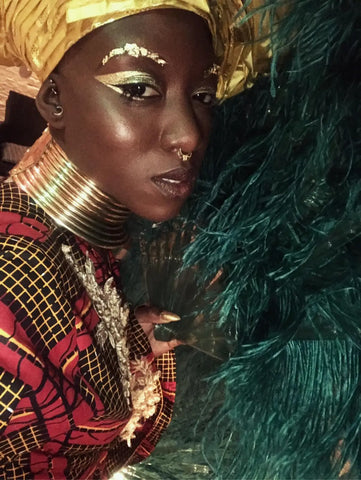 Shade burlesque dancer accessories designer partnerships director