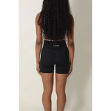 Black & White Active Contrast Shorts - Activewear