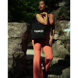 Black Cotton Canvas Tote Bag - Accessories