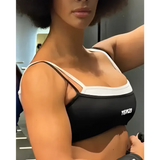 Active Contrast Bra - Black/White - Activewear