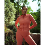 Guava Pink Active Zip Jacket - Activewear