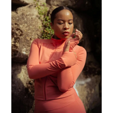 Guava Pink Active Zip Jacket - Activewear