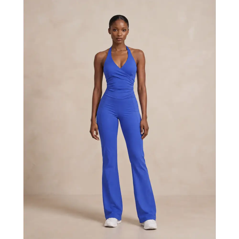 Mid-Rise Straight Leg Contour Pants - Tall (Black Blue) - Activewear