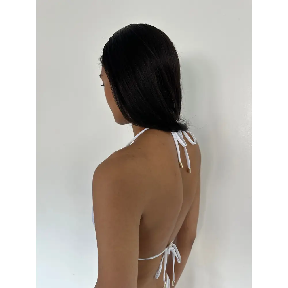 Okun Marine White Bikini Set - Swimwear