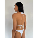Okun Marine White Bikini Set - Swimwear