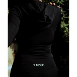 Onyx Hooded Zip Jacket & Soft Flare Trousers Set - Tall - Activewear