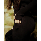 Onyx Hooded Zip Jacket & Soft Flare Trousers Set - Tall - Activewear