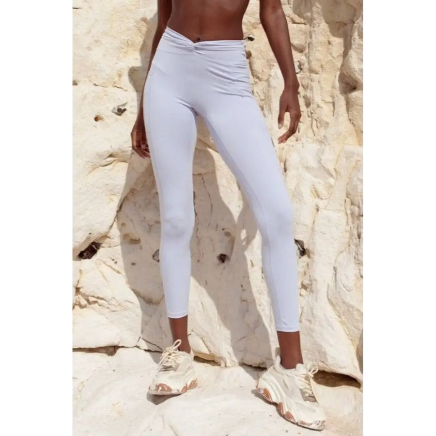 Pearl Lilac Smooth Leggings