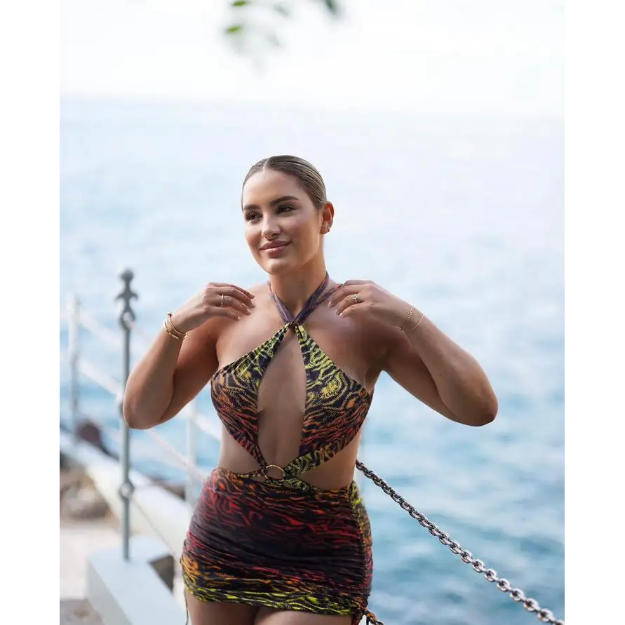 YEMZI Yemaya Bikini by the water